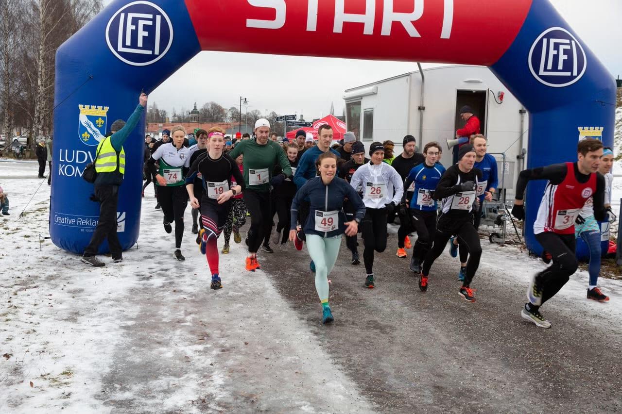 Löpare på Sylvesterloppet